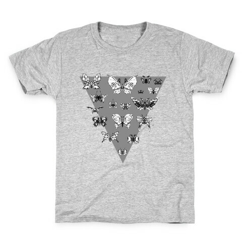 Moth Triangle Kids T-Shirt