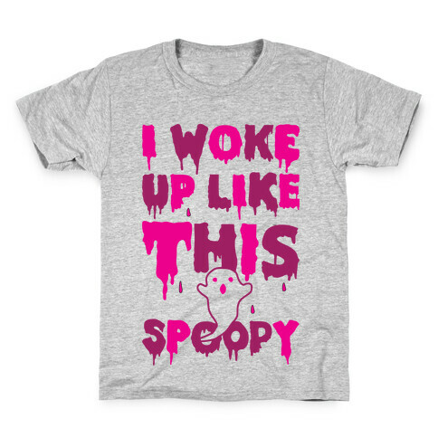 I Woke Up Like This Spoopy Kids T-Shirt