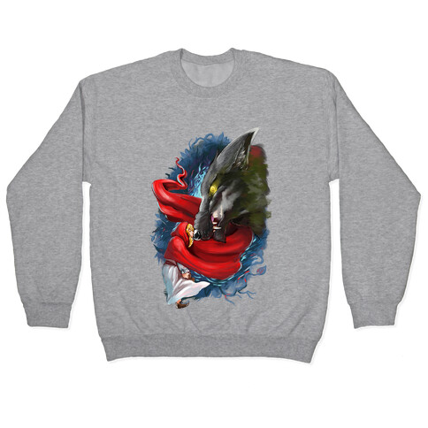 Little Red Riding Hood and the Wolf Pullover