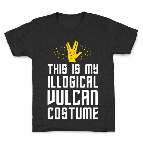 This is My Illogical Vulcan Costume Kids T-Shirt