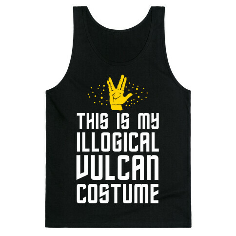 This is My Illogical Vulcan Costume Tank Top
