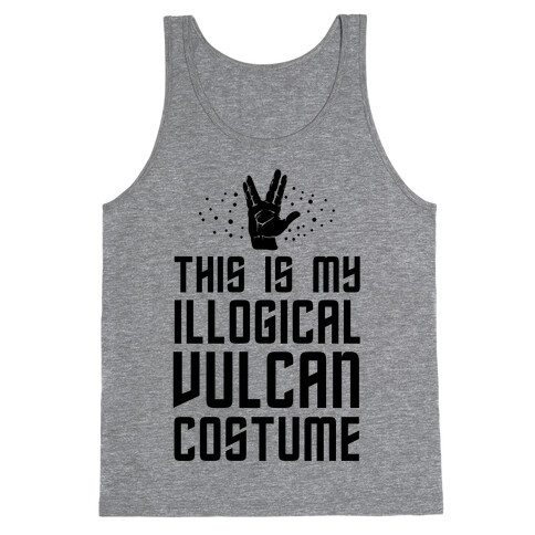 This is My Illogical Vulcan Costume Tank Top