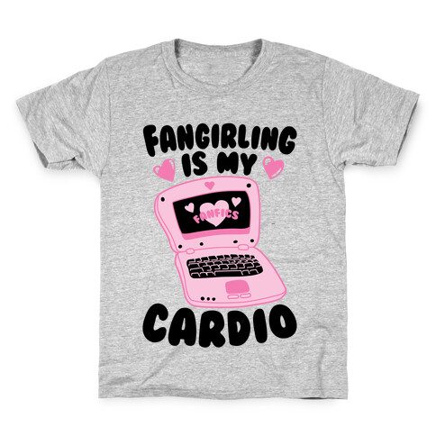 Fangirling Is My Cardio Kids T-Shirt