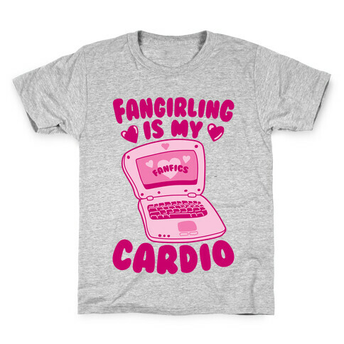 Fangirling Is My Cardio Kids T-Shirt