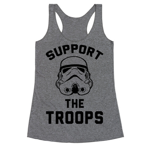 Support The Troops Racerback Tank Top