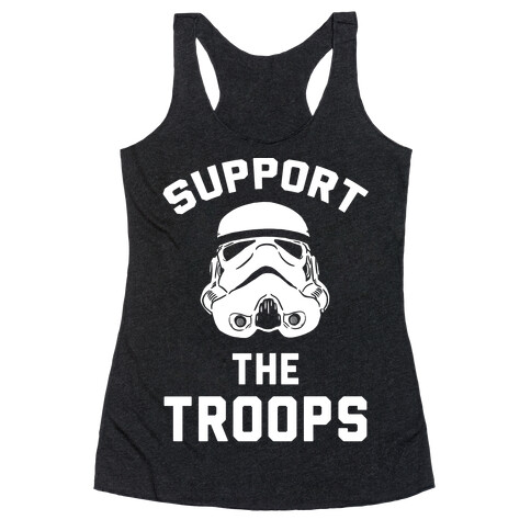 Support The Troops Racerback Tank Top