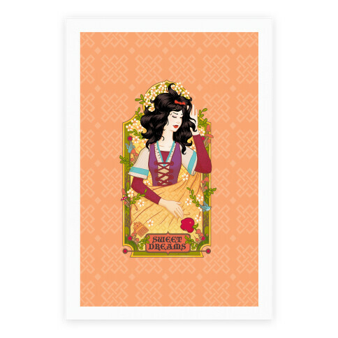 Sweet Dreams Snow White Poster