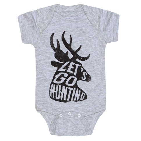 Let's Go Hunting Baby One-Piece