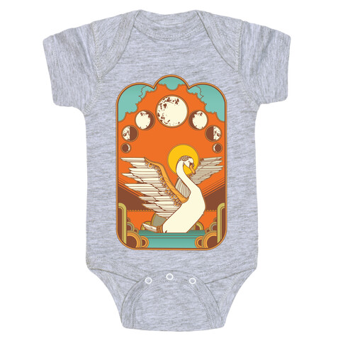 Swan Lake Moon Baby One-Piece