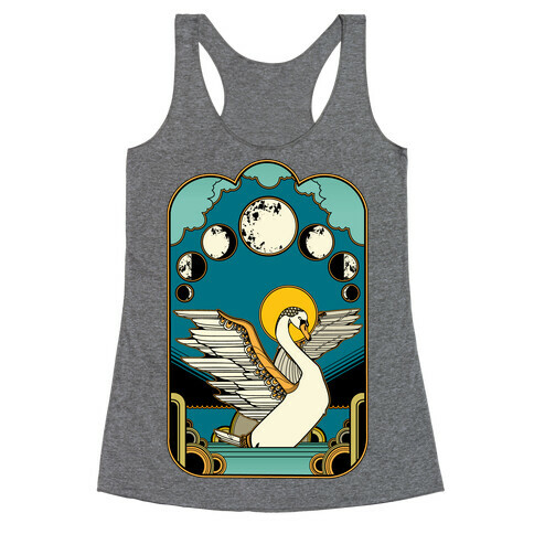 Swan Lake Racerback Tank Top