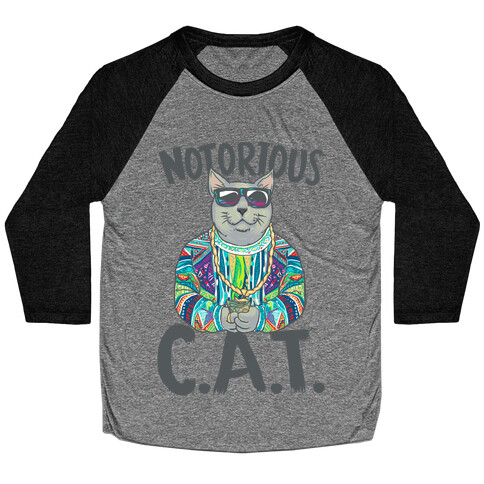 Notorious C.A.T. Baseball Tee