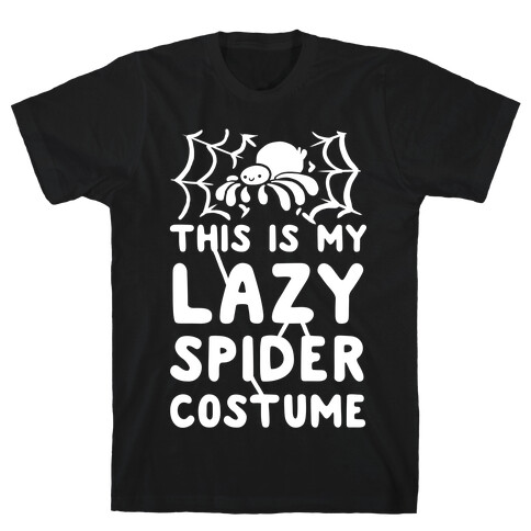 This is My Lazy Spider Costume T-Shirt