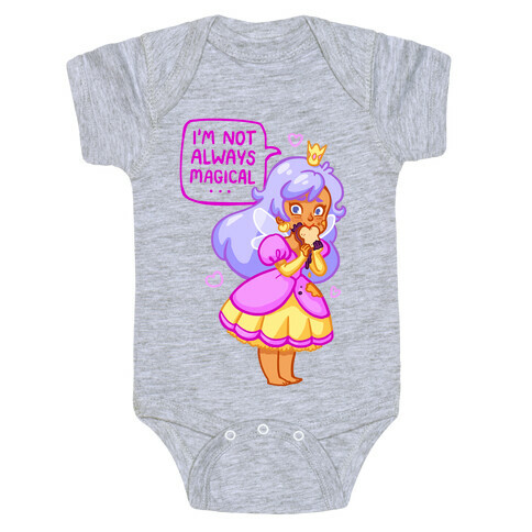 I'm Not Always Magical Fairy Princess with PB&J Baby One-Piece
