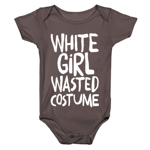 White Girl Wasted Costume Baby One-Piece