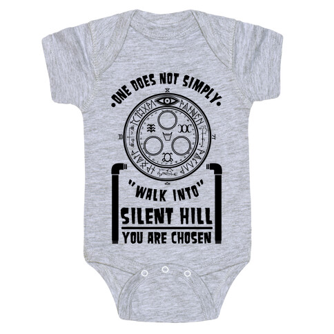 One Does Not Simply Walk Into Silent Hill Baby One-Piece