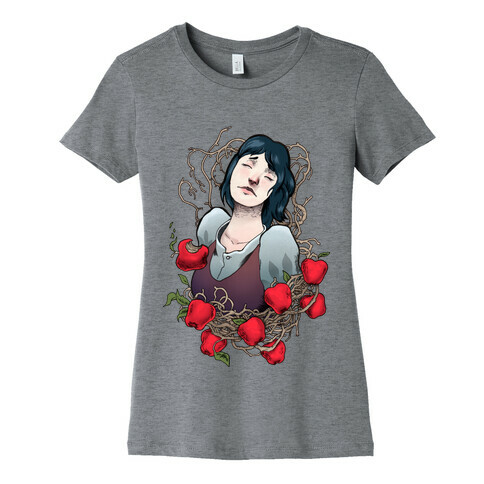 Poisonous Apple Snow White Womens T-Shirt