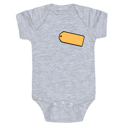 Price Is Right Name Tag Costume Baby One-Piece