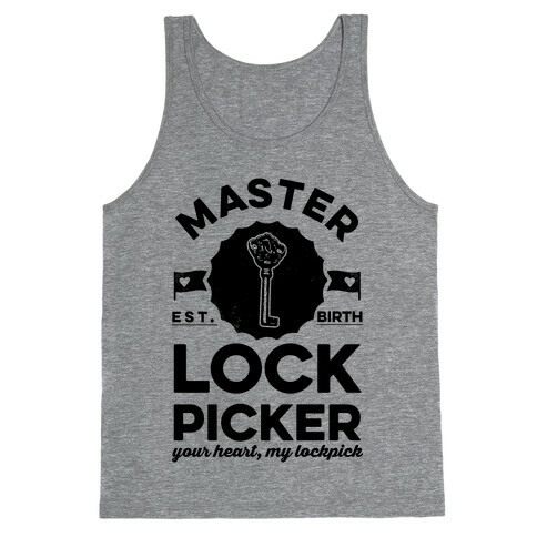 Master Lock Picker Tank Top