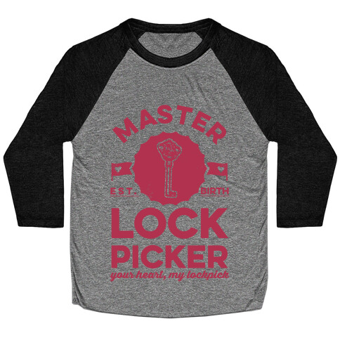 Master Lock Picker Baseball Tee