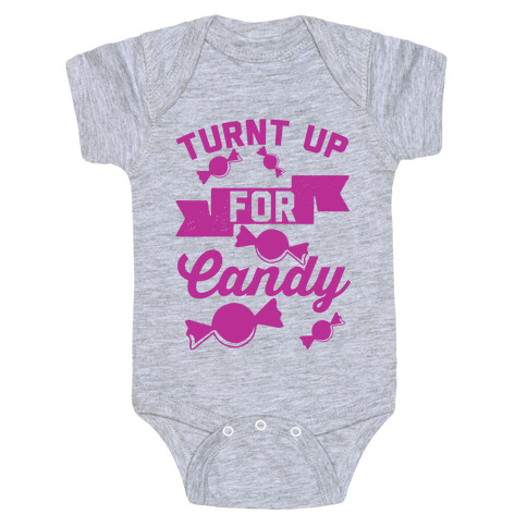 Turnt Up For Candy Baby One-Piece