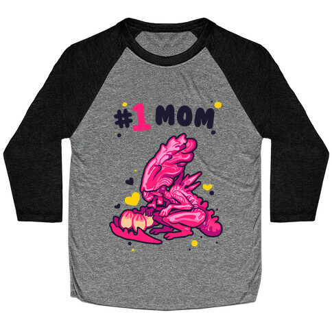 Alien Queen #1 Mom Baseball Tee