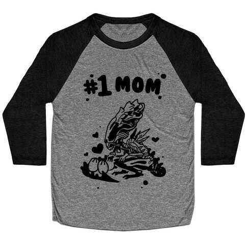 Alien Queen #1 Mom Baseball Tee