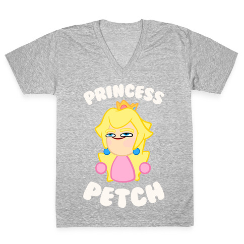 Princess Petch Parody V-Neck Tee Shirt