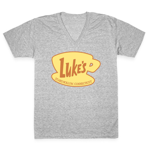 Luke's Diner Logo V-Neck Tee Shirt