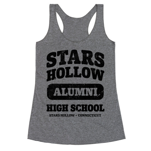 Stars Hollow High School Alumni Racerback Tank Top