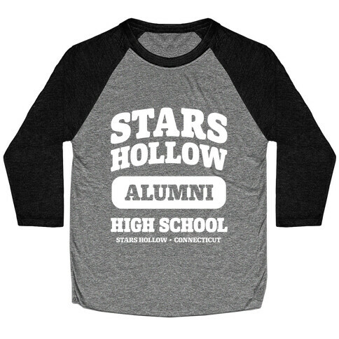 Stars Hollow High School Alumni Baseball Tee