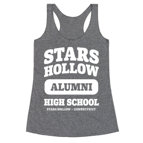 Stars Hollow High School Alumni Racerback Tank Top