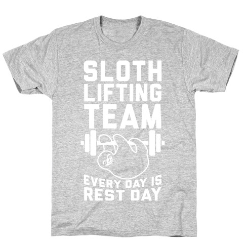 Sloth Lifting Team T-Shirt