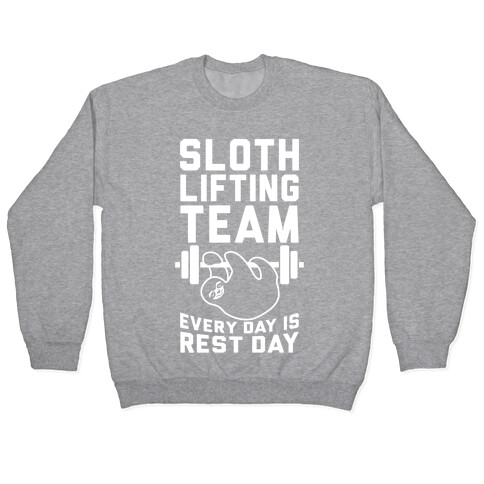 Sloth Lifting Team Pullover