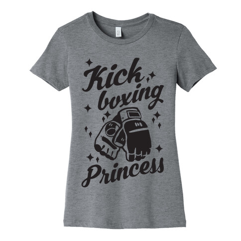 Kickboxing Princess Womens T-Shirt