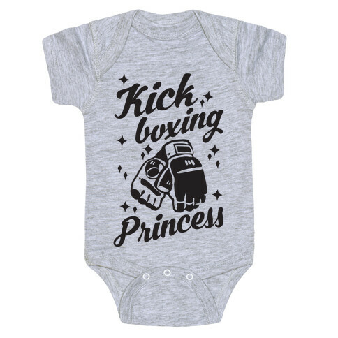 Kickboxing Princess Baby One-Piece