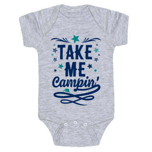 Take Me Campin' Baby One-Piece