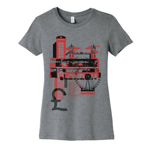 London Travel Visit Womens T-Shirt