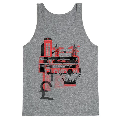 London Travel Visit Tank Top