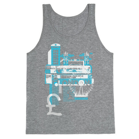 London Travel Visit Tank Top