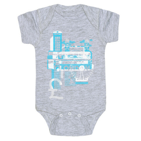 London Travel Visit Baby One-Piece