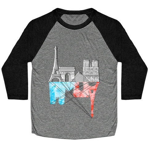 Paris Baseball Tee