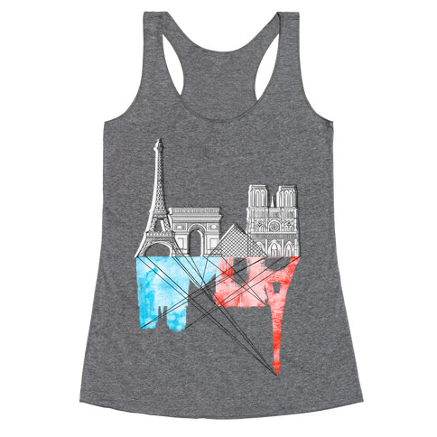 Paris Racerback Tank Top