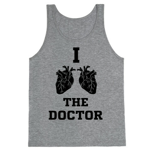 I Heart The Doctor Tank Top