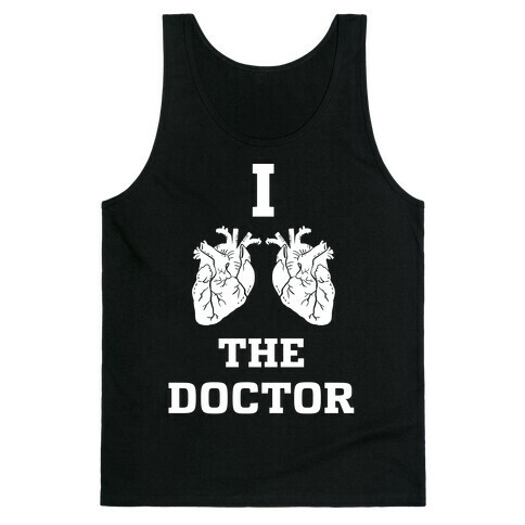 I Heart The Doctor Tank Top