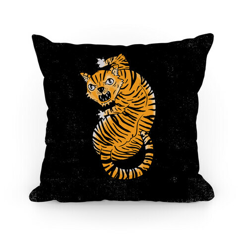 The Ferocious Tiger Pillow