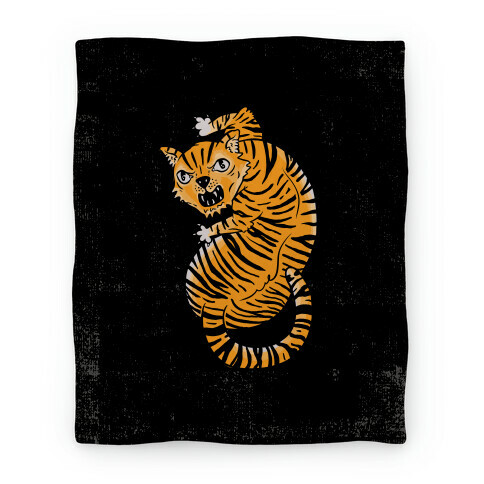 The Ferocious Tiger Blanket