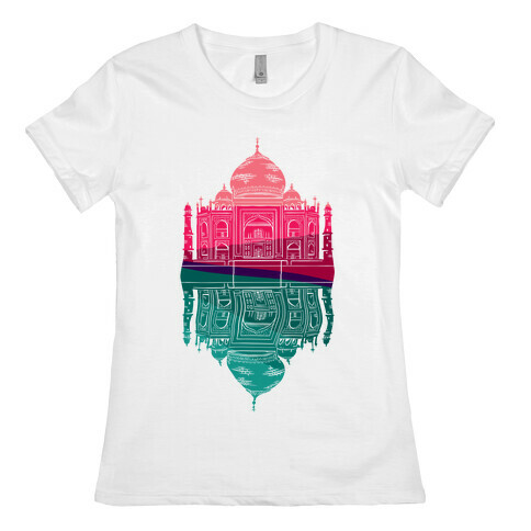 Taj Mahal Womens T-Shirt