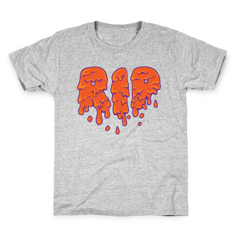 RIP Orange Slime Kids T-Shirt