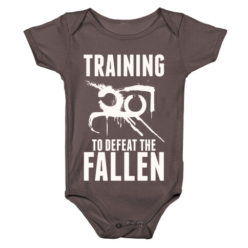 Training To Defeat The Fallen Baby One-Piece