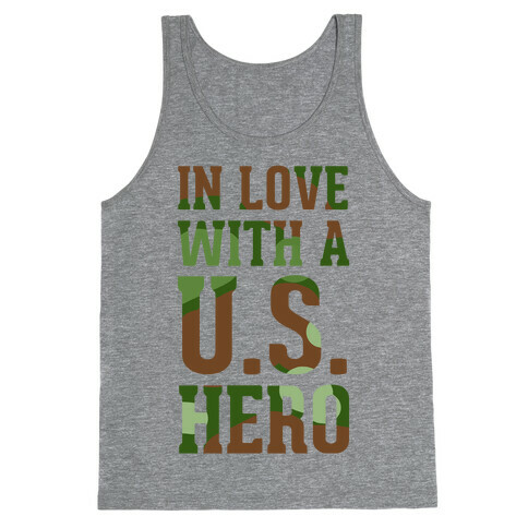 In Love With a U.S. Hero Tank Top